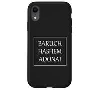 Baruch Hashem Adonai Sia benedetto il nome del Signore Custodia per iPhone XR
