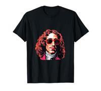 Baruch Spinoza Con Occhiali Da Sole Maglietta
