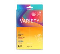BARULAB - Viso Vegan Variety Mask Pack - Maschera viso idratante,Maschera viso purificante,Maschera illuminante viso,Maschera lenitiva viso