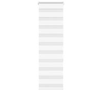 BARULUOAKLIFE Tenda a Rullo Zebra in Poliestere, Larghezza Tessuto 40,9 cm, Design a Doppio Strato per Privacy e Controllo Luce, Montaggio a Parete o Finestra, Clip di Sicurezza, Colore