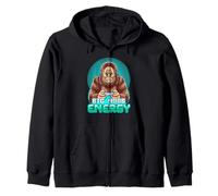 Barzelletta sul videogioco Big Noob Energy Funny Gamer Sasquatch Felpa con Cappuccio