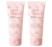 Bas-Ics Depilazione senza rasatura Depilazione, morbidezza a lunga durata, morbidezza a lunga durata per pelli sensibili - 150 ml/5,0 fl Oz,2Pcs