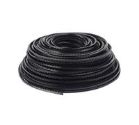 Basage Filo per Decespugliatore Seghettato per Impieghi Gravosi,Filo per Decespugliatore nel Nylon 3Mm X 50M Corda per Decespugliatore un Basso Rumore per Erba Ed Erbacce Troppo Cresciute