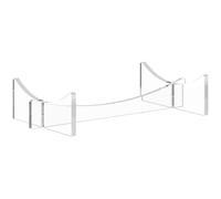 Basamento A Palla - Stand Da Calcio In Acrilico | Portabottiglie Trasparente | Rack Display Per Il Calcio | Organizzatore Da Tavolo A Sfera Sportivo Per Collezione Di Souvenir Po