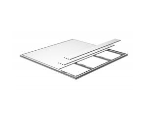 Basamento SmartBase per Casetta AvantGarde e AvantGarde ECO in Metallo Biohort AvantGarde A2