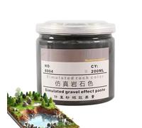 Basare la sabbia per le miniature, il materiale di base in miniatura - 200 ml di base della trama della Terra Miniature Basing - Associati amichevoli per i principianti, compagni di classe utilizzati