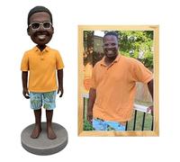 Basato sul tuo Bobbleheads foto-personalizzato, statua completamente personalizzata, statuetta unica fatta a mano Bobble Head, regali personalizzati per Natale e compleanno