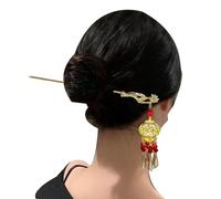 Baschi per capelli con fascino - bastoncini di capelli luminosi con gioiello - con una nappe lanterna luminosa, capelli a tappeto antichi per il copricapo Styling