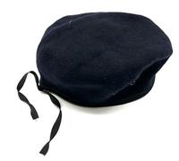 Basco Blu Notte Polizia Municipale in Panno Modello Boina Spagnolo 57