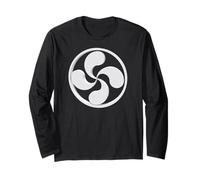 Basco Lauburu Croce di Paese Ikurrina Euskal Herria Spagna Maglia a Manica