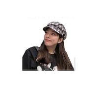 Basco retrÃ² viola, cappello da artista, berretto piatto classico, cappello per il tempo libero all'a