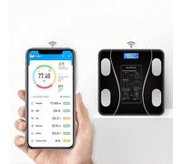 Bascula Digital de Baño 180 kg - Design de Cristal, Pantalla LCD, Encendido Automático Táctil e Indicator de Batería Baja La base da bagno digitale da 180 kg unisce un design moderno e funzionalità pe