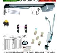 BASCULANTE CONTRAPPESI 1 Q MOTORE 220/24 V ARCHETTO FAROLED FOTO 5 RADIOC SBLOCC