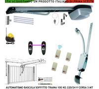 BASCULANTE CONTRAPPESI 100 KG MOTORE 220/24 V ARCHETTO FOTO 4 RADIOC FAROANT SEL