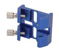 Base a coda di rondine, in lega di alluminio resistente, con viti a testa zigrinata, staffa di montaggio per cercatore C8HD per telescopio ottico per 130APO (blu)