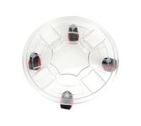 Base a fiore rotondo trasparente 1 pc basta fiore rimovibile per casa