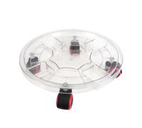 Base a fiore rotondo trasparente 1 pc basta fiore rimovibile per casa