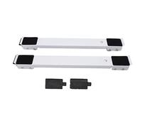 Base a rulli per elettrodomestici estensibili pesanti Base retrattile regolabile premium con 24 ruote per mobili per mobili per gli elettrodinomici Materiale in ferro nero 2 pc.