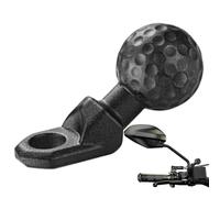 Base a sfera 'adattatore a testa di bullone angolato | Base stelo fork nero con testa a sfera | Adattatore B-All Specchio della vista posteriore | Alluminio 1 "Baall Heaad per per monte per monte