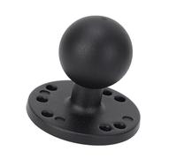 Base a Sfera da 1,5 Pollici a Sfera, Piastra Rotonda del Foro in Lega in Lega di Alluminio per Monti di Csella a Sfera a Sfera a Sfera, Montaggio su Barche, Kayak, Semi