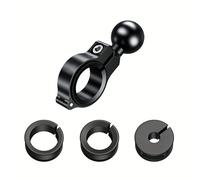 Base a sfera per accessori bici compatibile con supporti a sfera RAM e bracci a sfera da 1 pollice per supporto cellulare per moto e bici (R3*1)