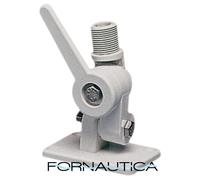 Osculati Base snodata a cremagliera per antenna - 1 PZ
