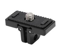 Base Adattatore Rapido per Fotocamera per Camma Panoramica X4 Accessorio per Montaggio Magnetico a Sgancio Rapido Raccordo per Sedile con Foro Filettato da 1/4 Pollici