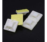 Base adesiva per fascette 20/30/40mm - 20x20mm 50 pezzi