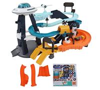 Base Adventure Car Toys, Construction Puzzle Car Tracks Playset per bambini sopra i 3 anni Giocattolo educativo di avventura spaziale in plastica
