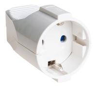 Base aerea bipolare bianca con TTL 16A 250V