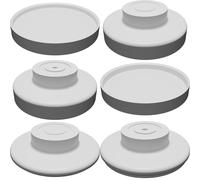 Base Amiibo per Super Mario Cereal Supporto Figura NFC Stampato 3D 2 Pezzi