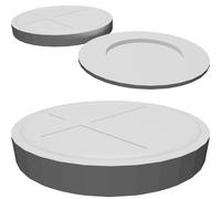 Base Amiibo Personalizzata per Super Smash Bros NFC Stampata 3D Custom