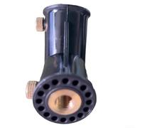 Base antenna in alluminio a forma di V compatibile con antenne PAC12/JPC12, fornendo una base stabile e facilità di configurazione per una comunicazione radio efficiente.