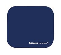 Base Antiscivolo Fellowes Microban in Gomma Blu 226x192 mm Base Antiscivolo