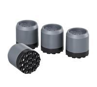 Base Antivibranti Per Lavatrice, Base Antivibranti Con Ventose Per Lavatrice, Blocca Lo Spostamento 4 Pezzi Tappetino Stabilizzatore Supporto Per Lavatrice