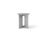 Base Audo Androgyne Per Tavolino in Acciaio Spazzolato