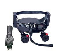 Base Borsa Golf Accessorio Portatile con Ruota Girevole a 360° E Freno