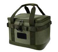 Base Camp Borsa da viaggio - Robusta borsa da viaggio | 10 l Utility con manico, borsa per attrezzi da esterni, organizer per pentole da campeggio, borsa portatile in tessuto Oxford per il trasloco,