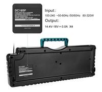 Base caricabatteria da 14,4 V e 18 V con ricarica rapida a 4 porte per