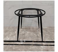 Base Circolare in Metallo per Tavolo Design Con Bordi Arrotondati Impermeabile E Resistente All'usura Adatta per Tavoli da Pranzo/tavolini da Caffè/tavola da Conferenza Altezza 22.8"/28.3"