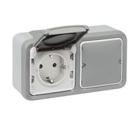 Base collegata impermeabile IP55 Legrand 069793 serie Plexo Next with Netatmo