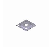 Base Colonnina Nera 70X70Mm Ricambio CAME 119RIR079