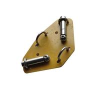 Base compatta delle antenne a onde corte dell'Assemblea rapida Forte struttura del metallo con non le superfici di slittamento adatte per le operazioni sul campo Le antenne resistenti al vento a forma