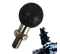 Base con morsetto per manubrio della bicicletta, base di montaggio con morsetto a sfera per manubrio, strumento in lega resistente, girevole a 360 gradi per navigazione