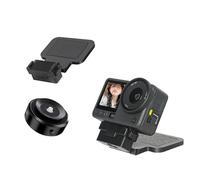 Base con piastra posteriore magnetica per DJI Osmo Action6, montaggio base a sgancio rapido con braccio flessibile e cuscinetto antiscivolo per staffa multi-angolo accessori per fotocamera (base a