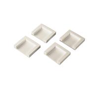 Base con ruote lavatrice XAVAX 00111310 PIATTE FISSAGGIO ASCIUGATRICE 4PCS