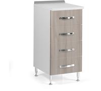 Base cucina 4 cassetti 40 cm olmo Olmo