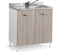 Base cucina sottolavello 2 ante 80 cm olmo Olmo