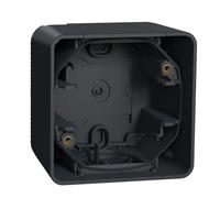 Base da parete stile Mureva IP55 1x antracite MUR37911