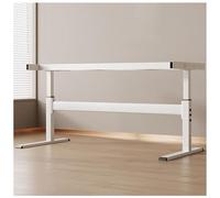 Base da tavolo regolabile in altezza, supporto da tavolo con struttura in acciaio resistente, gambe da tavolo con telaio da lavoro, supporto ergonomico da scrivania per casa e ufficio